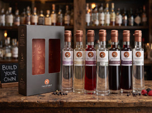 Tayport Distillery Build Your Own Gift Box with 20cl bottles of gin, vodka and fruit liqueurs
