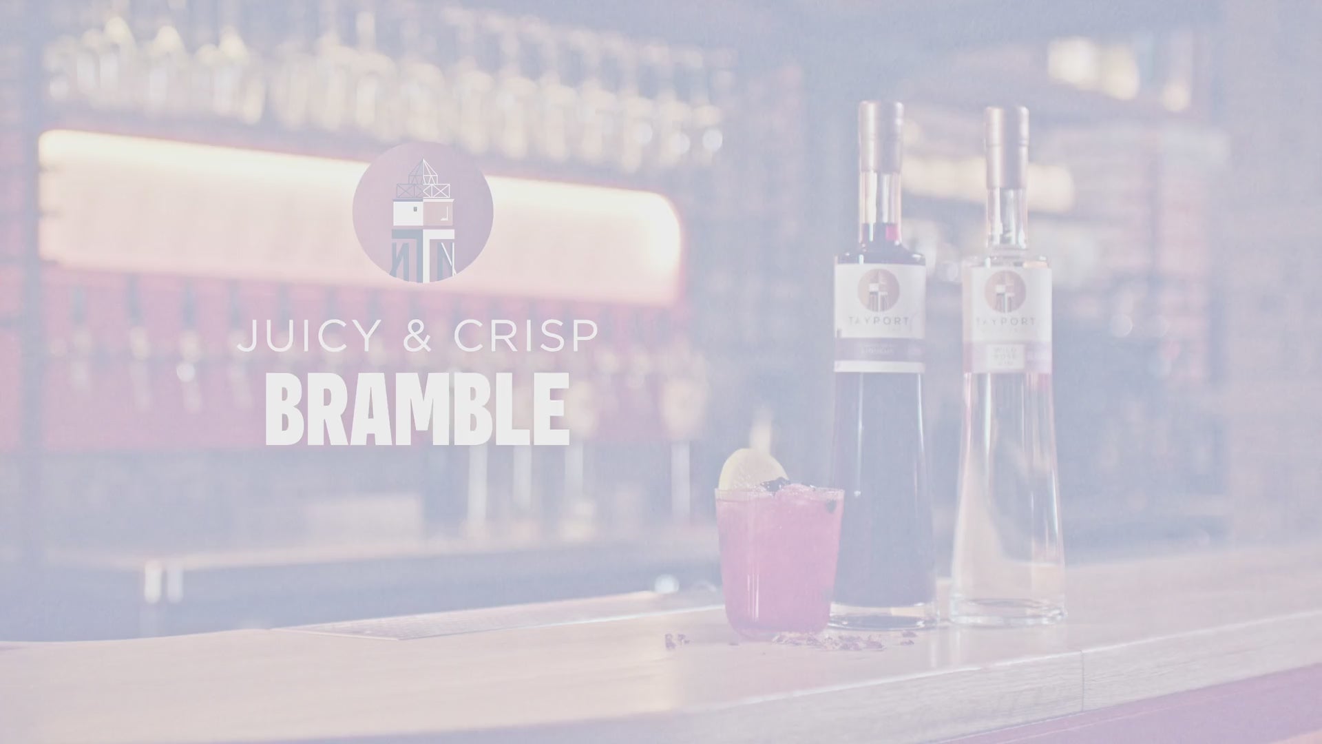 How to make Bramble Cocktail Video